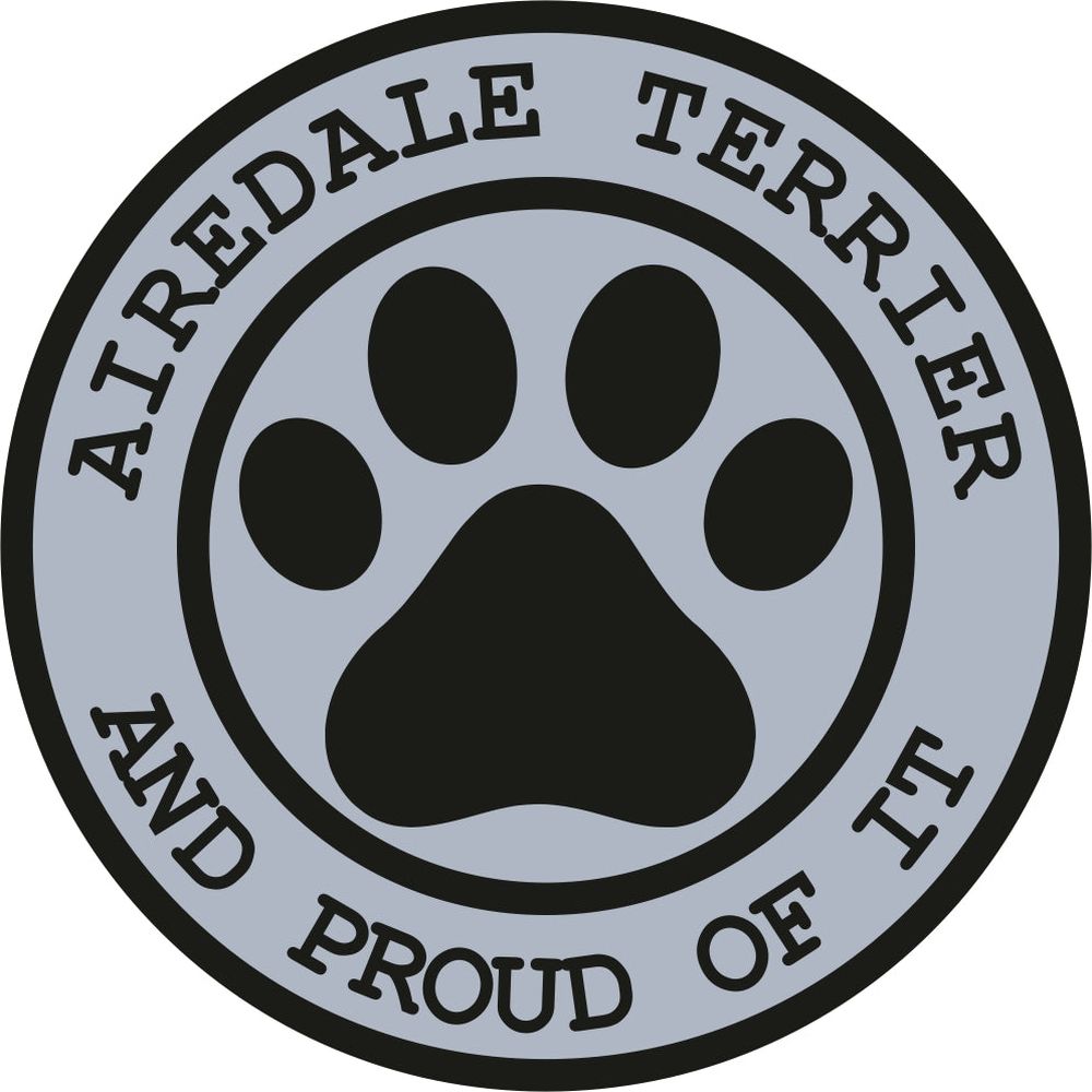 Airedale Terrier Proud