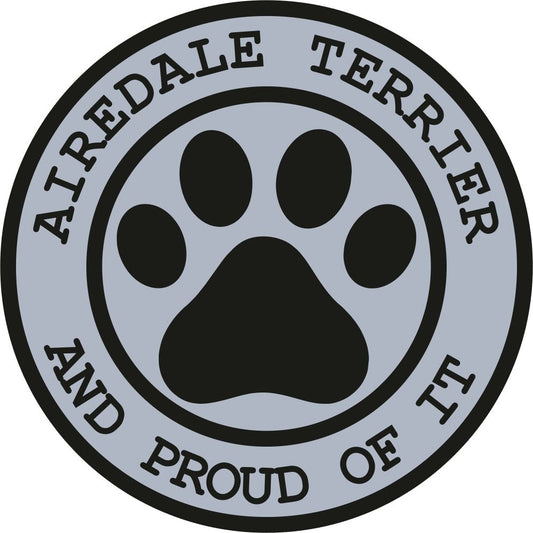 Airedale Terrier Proud