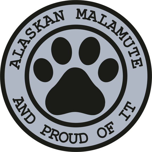 Alaskan Malamute Proud