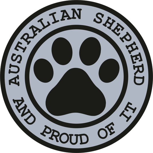 Australian Shepherd Proud