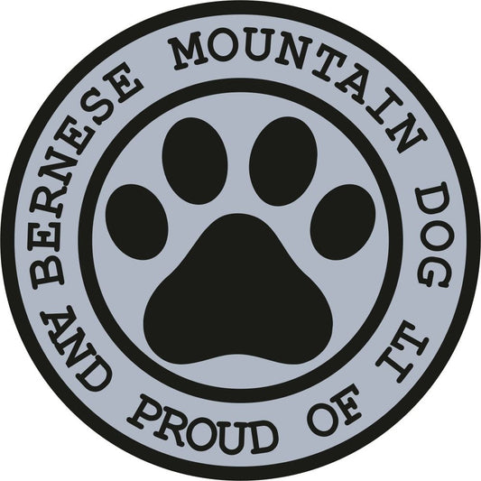 Bernese Mountain Dog Proud