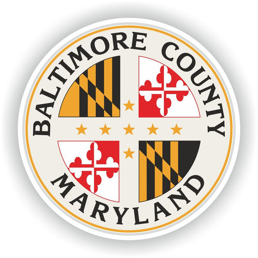 Baltimore County Seal Maryland Flag