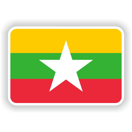 Burma Myanmar Flag
