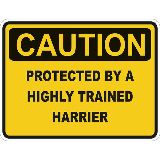 Caution Harrier