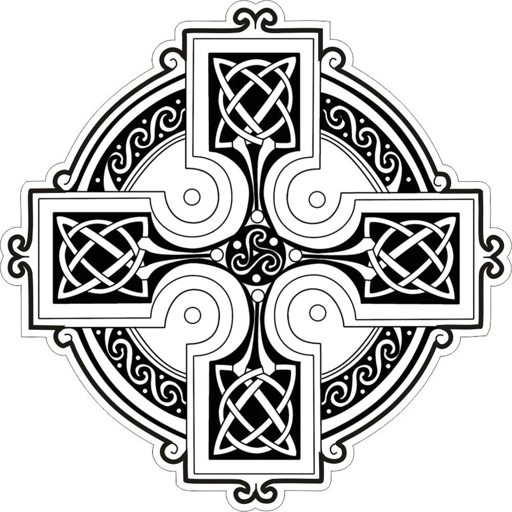 Celtic Roundel Black