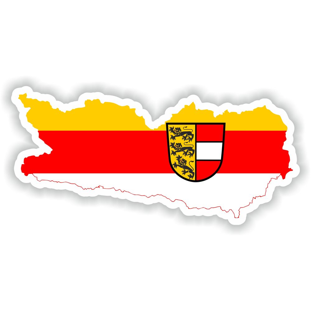 Carinthia Karnten Austria Map Flag