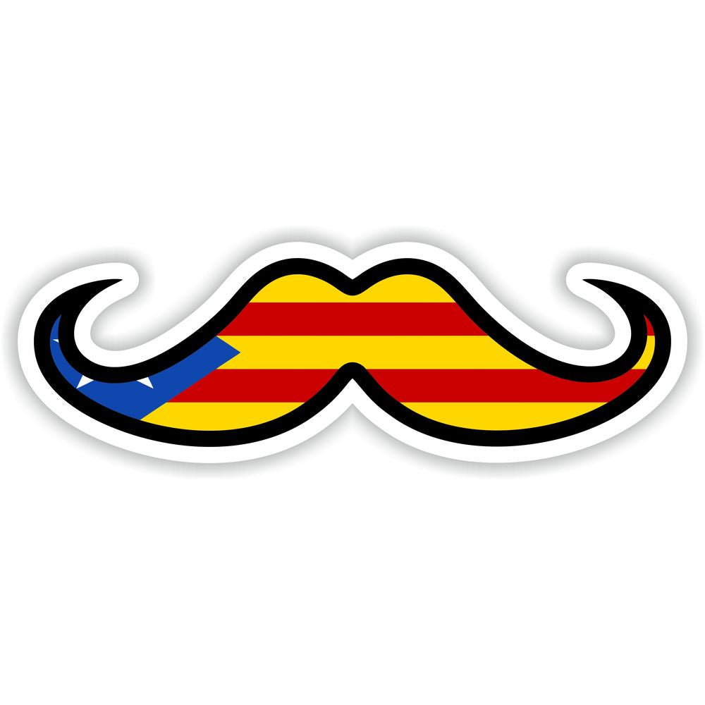 Catalonia Moustache Flag