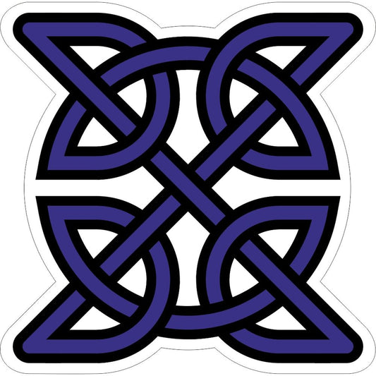 Celtic Knot Blue
