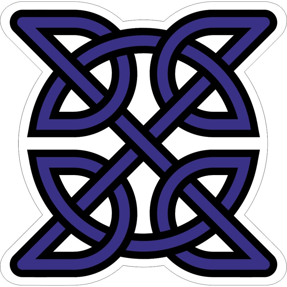 Celtic Knot Blue