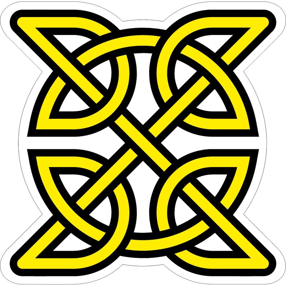 Celtic Knot Yellow