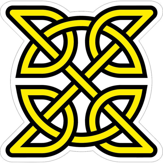 Celtic Knot Yellow