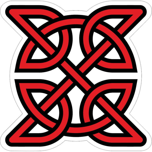 Celtic Knot Red