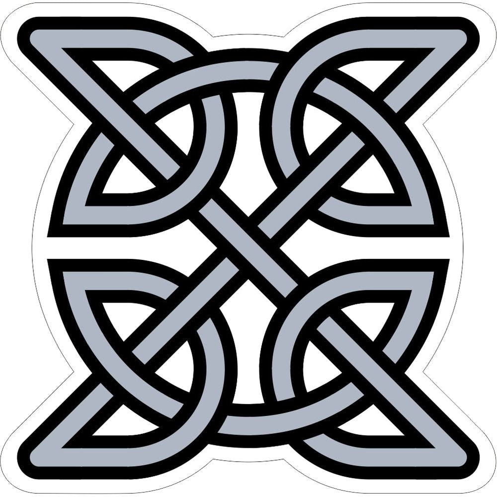 Celtic Knot Grey