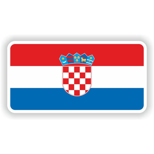 Croatia Flag Sticker