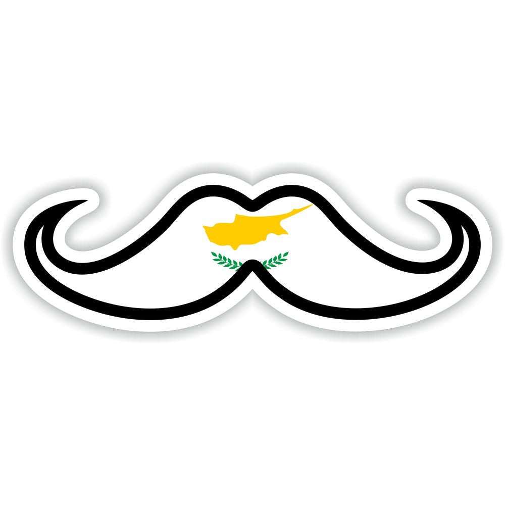 Cyprus Moustache Flag