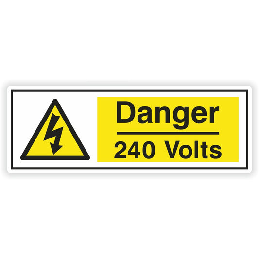 Danger 240 Volts