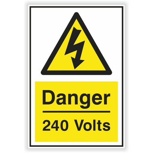 Danger 240 Volts
