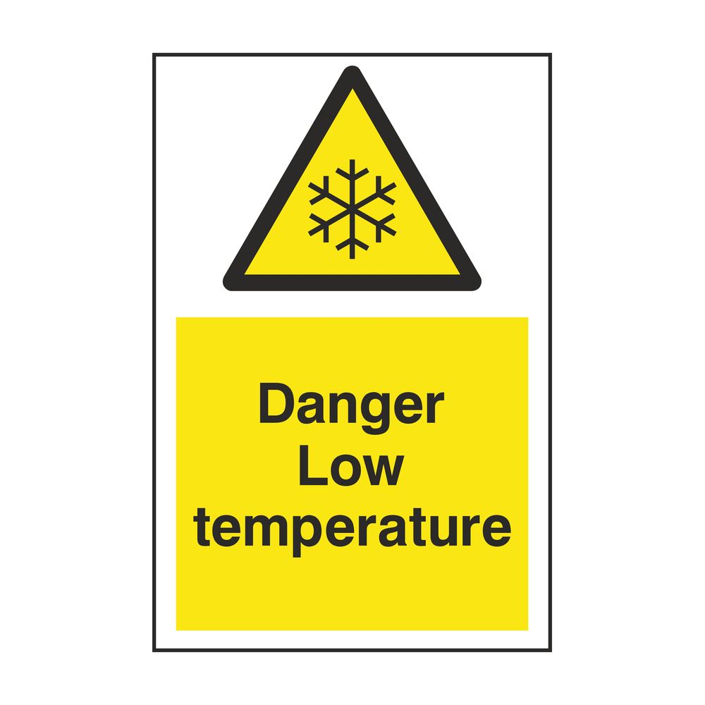 Danger Low Temperature
