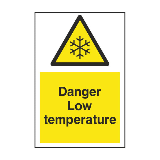 Danger Low Temperature