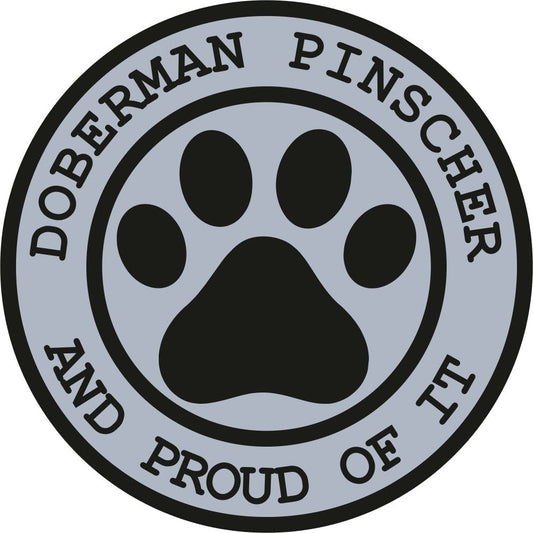 Doberman Pinscher Proud