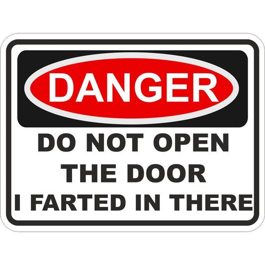 Not Open Door Farted There