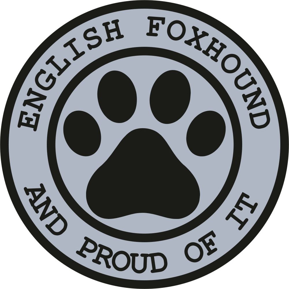 English Foxhound Proud