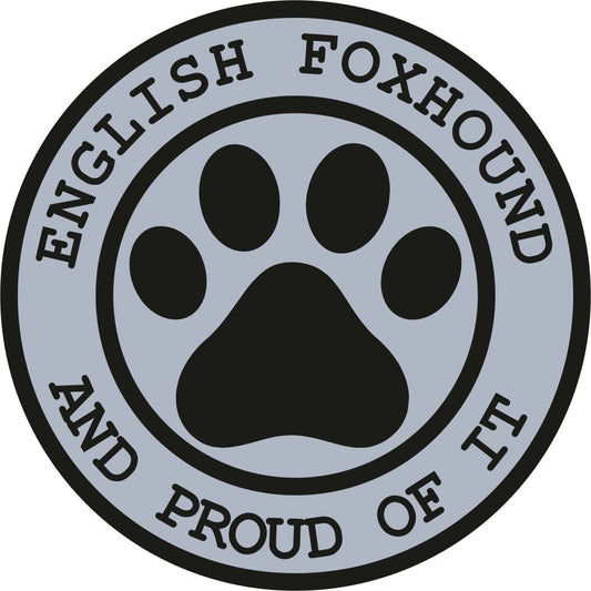English Foxhound Proud