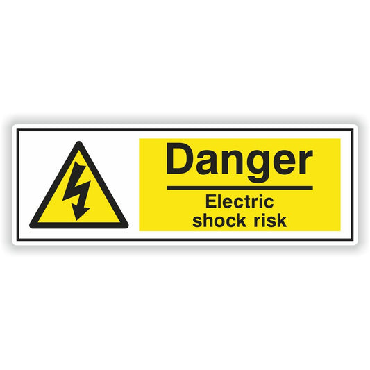 Danger Electric Shock Risk