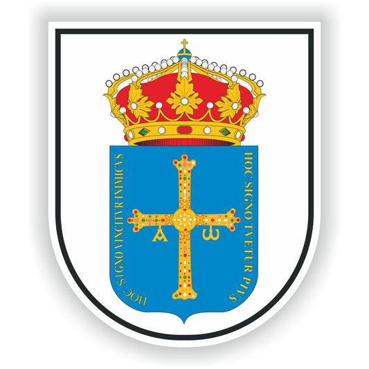Escudo De Asturias Flag