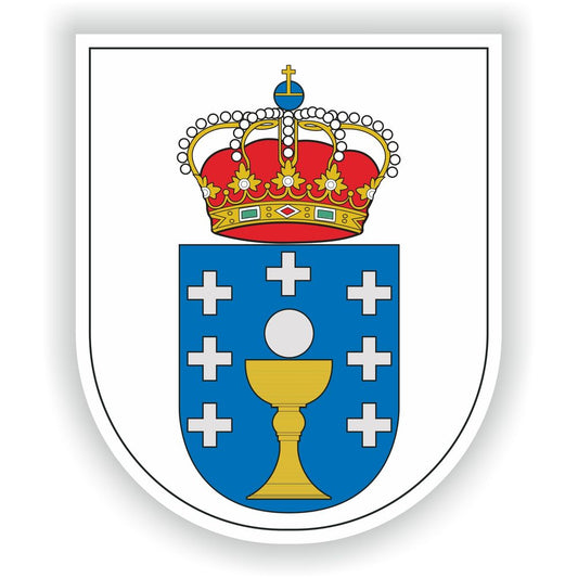 Escudo De Galicia Flag