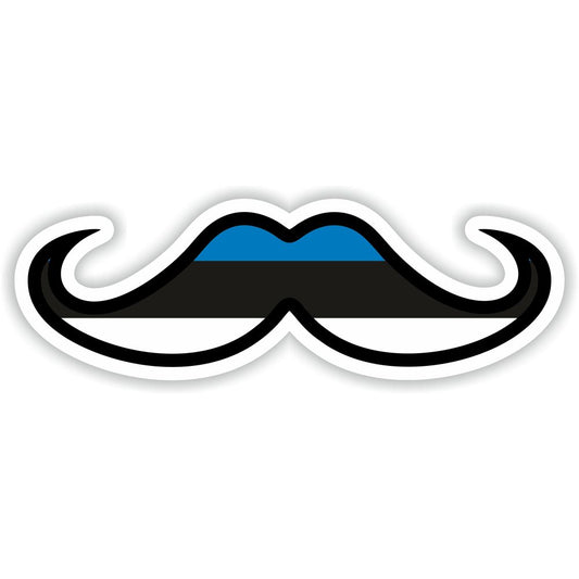 Estonia Moustache Flag