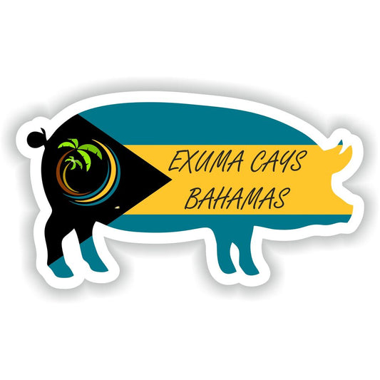 Exuma Cays Bahamas Pig Flag