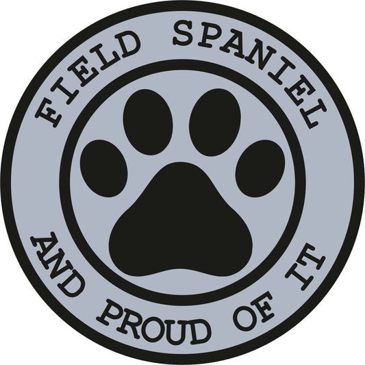 Field Spaniel Proud