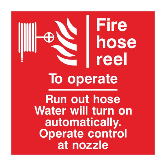 Fire Hose Reel To Operate Run Out Hose