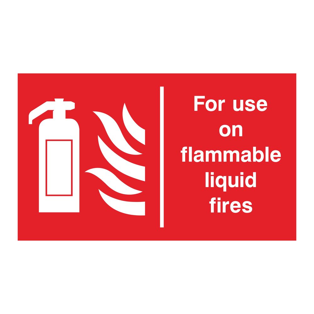 For Use On Flaable Liquid Fires