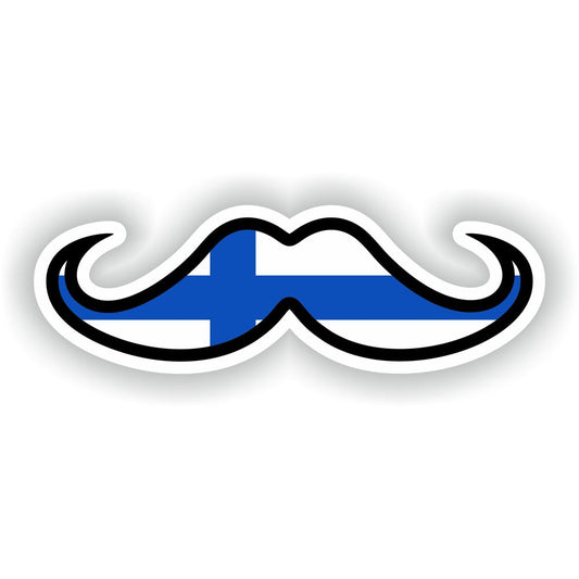Finland Moustache Flag