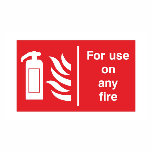 For Use On Any Fire