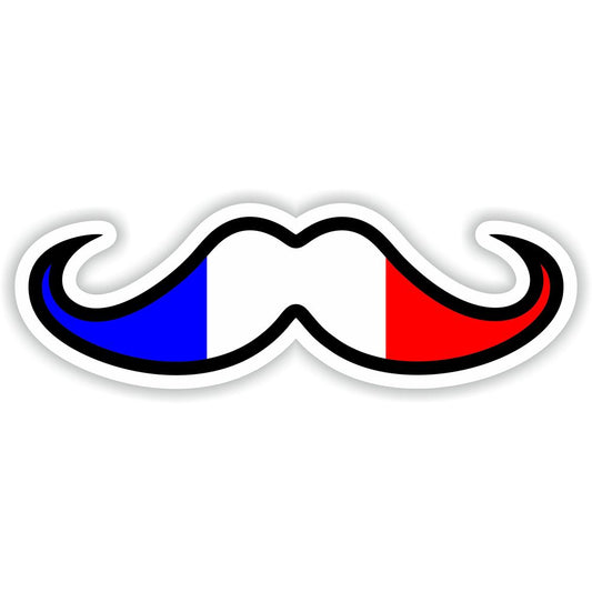 France Moustache Flag