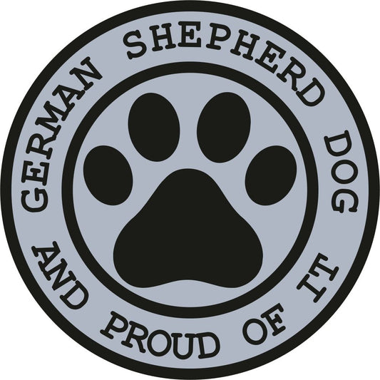 German Shepherd Dog Proud