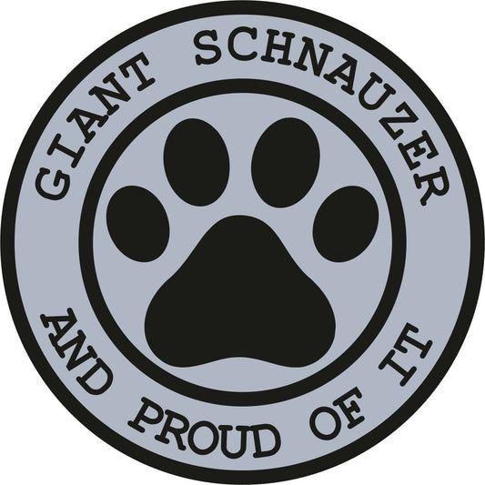 Giant Schnauzer Proud