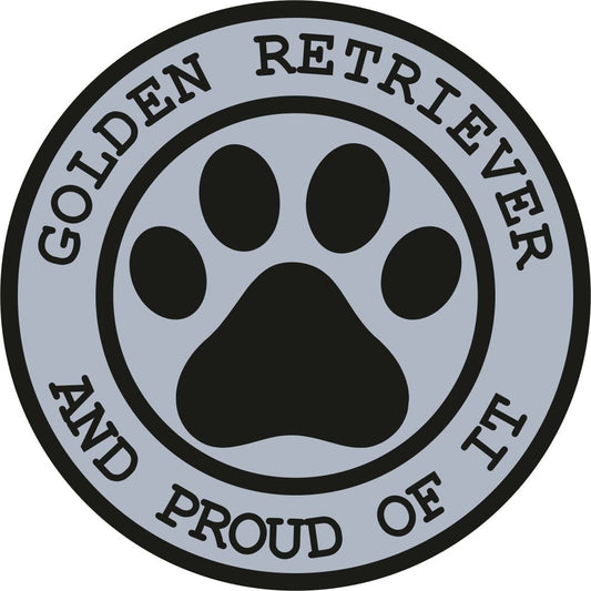 Golden Retriever Proud