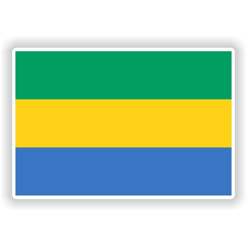 Gabon African Flag