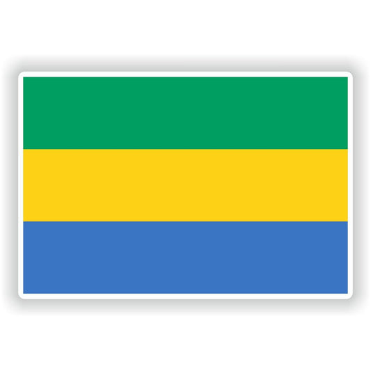 Gabon African Flag