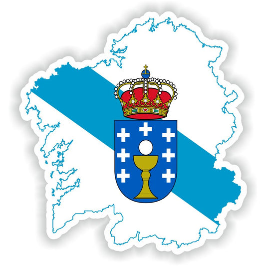 Galicia Spain Flag