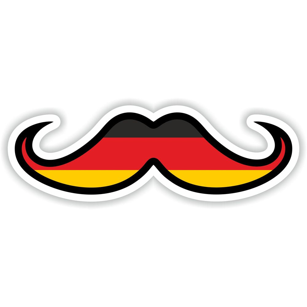 Germany Moustache Flag