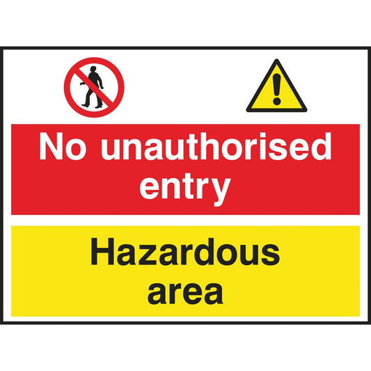 Hazardous Area No Entry