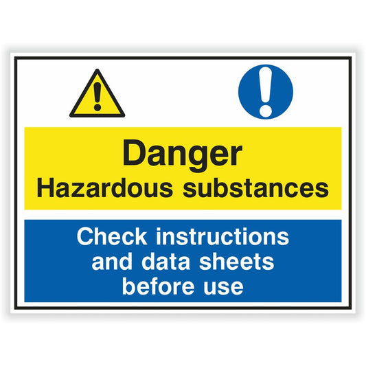 Hazardous Substances Check Instructions And Datax