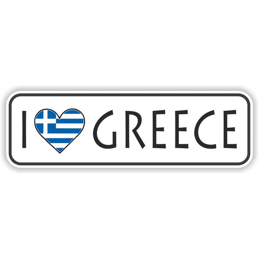 I Love Greece Heart