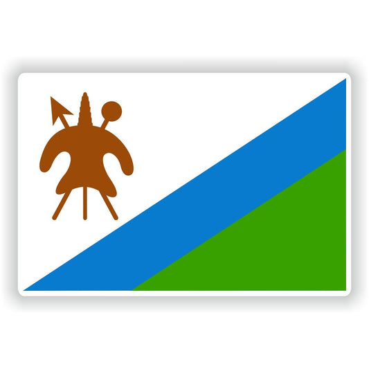 Lesotho African Flag