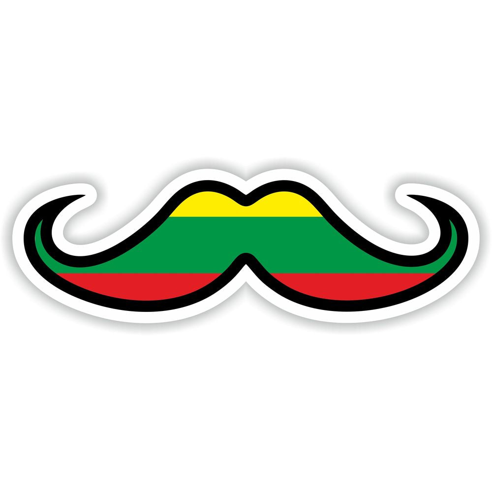 Lithuania Moustache Flag